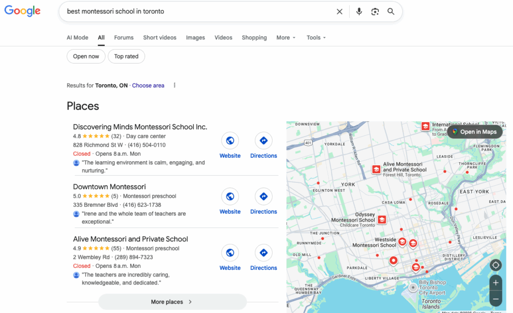 SEO tips for schools