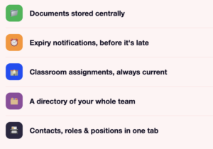 Staff Management needs - Butterfli Software for Montessori Schools